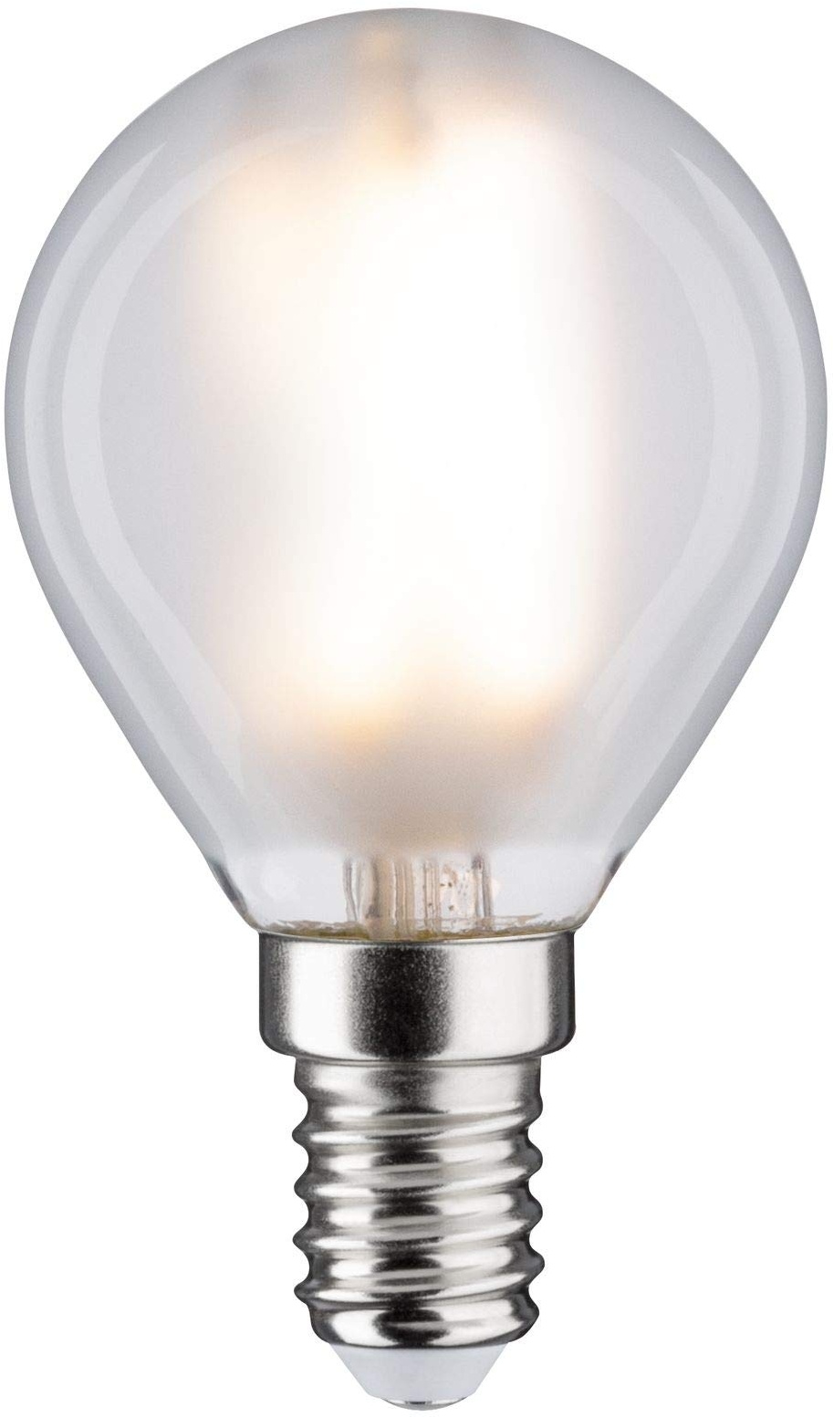 Paulmann 28728 LED Lampe Tropfen 5W dimmbar Leuchtmittel Matt Weiß Beleuchtung Kunststoff Licht 4000K E14