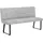 byLIVING Polsterbank Talea Hellgrau 160 x 92 x 59 cm