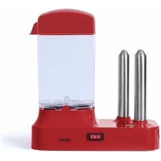 LIVOO DOC238RC Hot-Dog-Maschine, rot