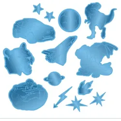 Step by Step 213397 Reflektierendes Sticker-Set 