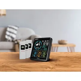 KIENZLE Funk DCF Wetterstation mit 3 Außensensoren