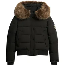 Superdry Everest Hooded Bomberjacke - Black M