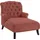 Home Affaire Loveseat HOME AFFAIRE "Amiens Sessel Loungesessel", rot, B:93cm H:94cm T:144cm, Struktur fein (100% Polyester);Samtoptik (100% Polyester), Sessel, mit wunderschöner Knopfheftung im Rücken