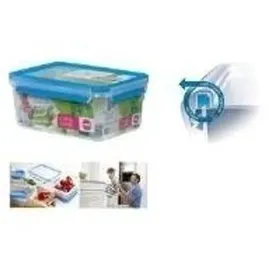 Emsa Frischhaltedose Clip & Close blau 11 cm hoch 3,7 l