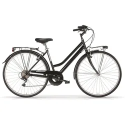 City Bike 28 Zoll  TOURING woman Schwarz 46