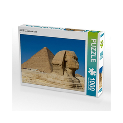 CALVENDO Puzzle CALVENDO Puzzle Die Pyramiden von Gize 1000 Teile, 1000 Puzzleteile