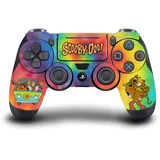 Head Case Designs Offizielle Scooby-DOO Batikfarbe Grafiken Vinyl Haut Gaming Aufkleber Abziehbild Abdeckung kompatibel mit Sony Playstation 4 PS4 DualShock 4 Controller