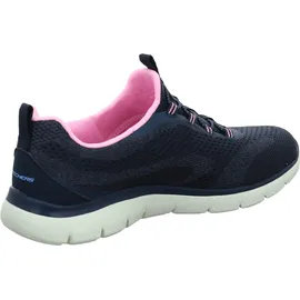 SKECHERS Summits Damen Memory-Foam Blau/Pink 36