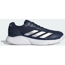 adidas Courtquick Herren Weite E Dark Blue/Silver Metallic/Cloud White 45 1/3
