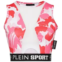 Plein Sport Lauftop Camouflage Rosa XS