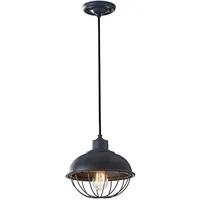 Elstead Lighting Hängeleuchte Elstead Urbanrwl, Dunkelgrau, Metall, 29 cm,