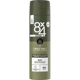 8X4 Deo Spray Wild Oak 6 x 150 ml