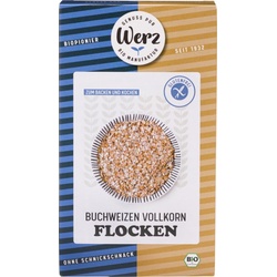 Werz Buchweizen-Vollkorn-Flocken glutenfrei bio