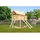 Karibu Spielhaus Fidel 1,5 m Naturbelassen