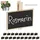 Relaxdays 80 x Tafelklammer Holz,