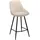 vente-unique Barhocker 2er-Set  - cremefarben