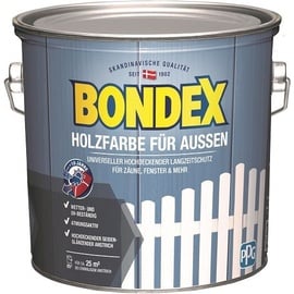 Bondex Holzfarbe für Aussen 2,5 l anthrazit