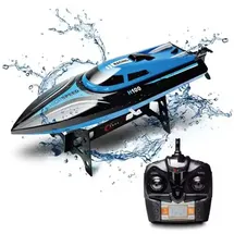 Efaso H100 RC Boot ferngesteuertes Rennboot Racing Boot 2,4 GHz für Seen und Pools High Speed 25km/h schnell Bootsspielzeug