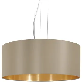 EGLO Maserlo 3-flg. Ø 53 cm rund/grau/gold