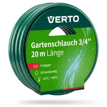 Verto Gartenschlauch 3/4" 20 m grün