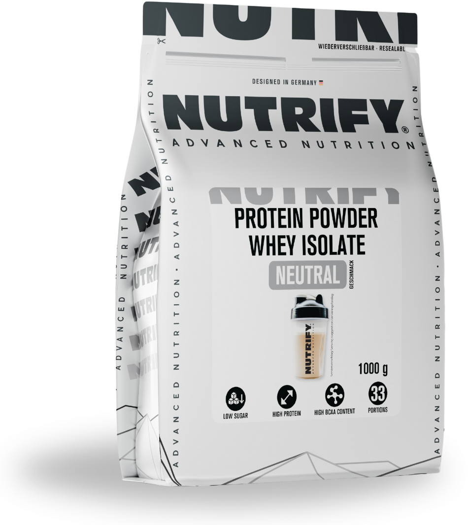 Whey Proteinpulver Isolat neutral 1 kg