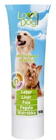 Lovi Dog Snack Cremepastete Leber - Hundepastete in der Tube, mit Leber und Vitaminen 90g (Rabatt für Stammkunden 3%)