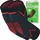 aZengear Ellenbogenbandage 2-Pack Rot/Schwarz L