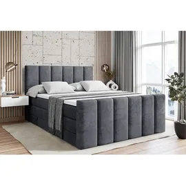 altdecor Boxi1-Z King 140 x 200 cm H3/H4 Dunkelgrau