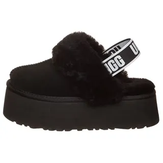 UGG Leder-Hausschuhe "Funkette" in Schwarz - 39