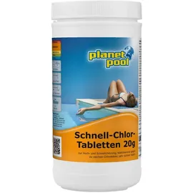 Planet Pool Schnell-Chlor-Tabletten 20 g 1 kg