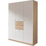 Rauch Kleiderschrank Landsberg ¦ weiß ¦ Maße cm B: 136 H: 197 T: 54