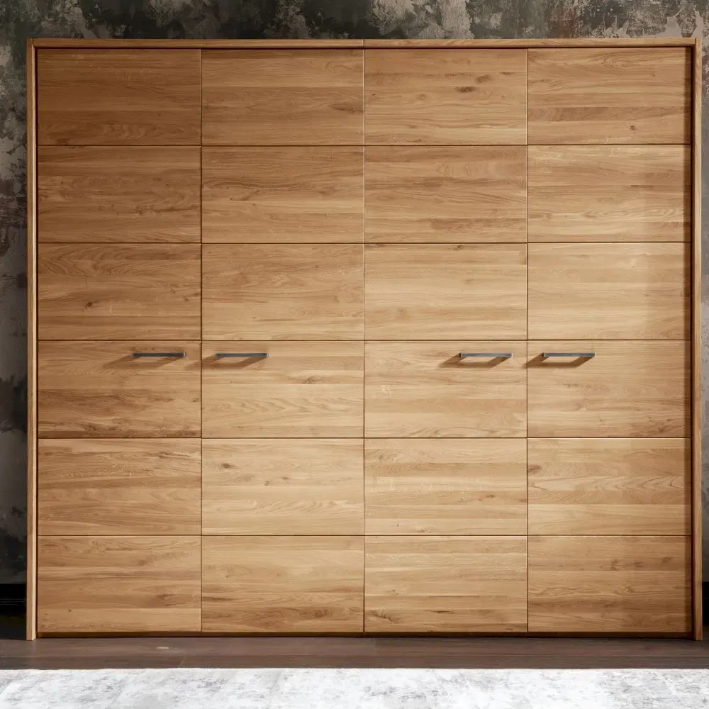 Massivholz »Wild« Drehtürenschrank Drehtürenschrank / 2-türig / 125,2 x 60,4 x 218,5 cm