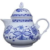 Eschenbach Porzellan Group Romantika Zwiebelmuster Teekanne 1,00 L, Porzellan, 1 x 1 x 1 cm