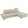 furn.design Ecksofa Struktur-Stoff 284 cm Beige