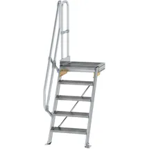Günzburger MUNK Aluminium-Treppe Plattform 60° 5 Stufen