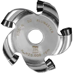 PFERD Tools Hochleistungsfrässcheibe ALUMASTER Ø 49 mm für Winkel-/Geradschleifer Alu Bearbeitung HICOAT - 22000027