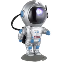 GLOBO Kinderlampe Tischlampe Dekoleuchte RGB Farbwechsel Astronaut grau LED