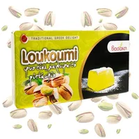 Vasaki, Gelees, Traditionelle griechische Pistazien-Loukoumi, Große Packung 460g, Authentischer Genuss aus Griechenland