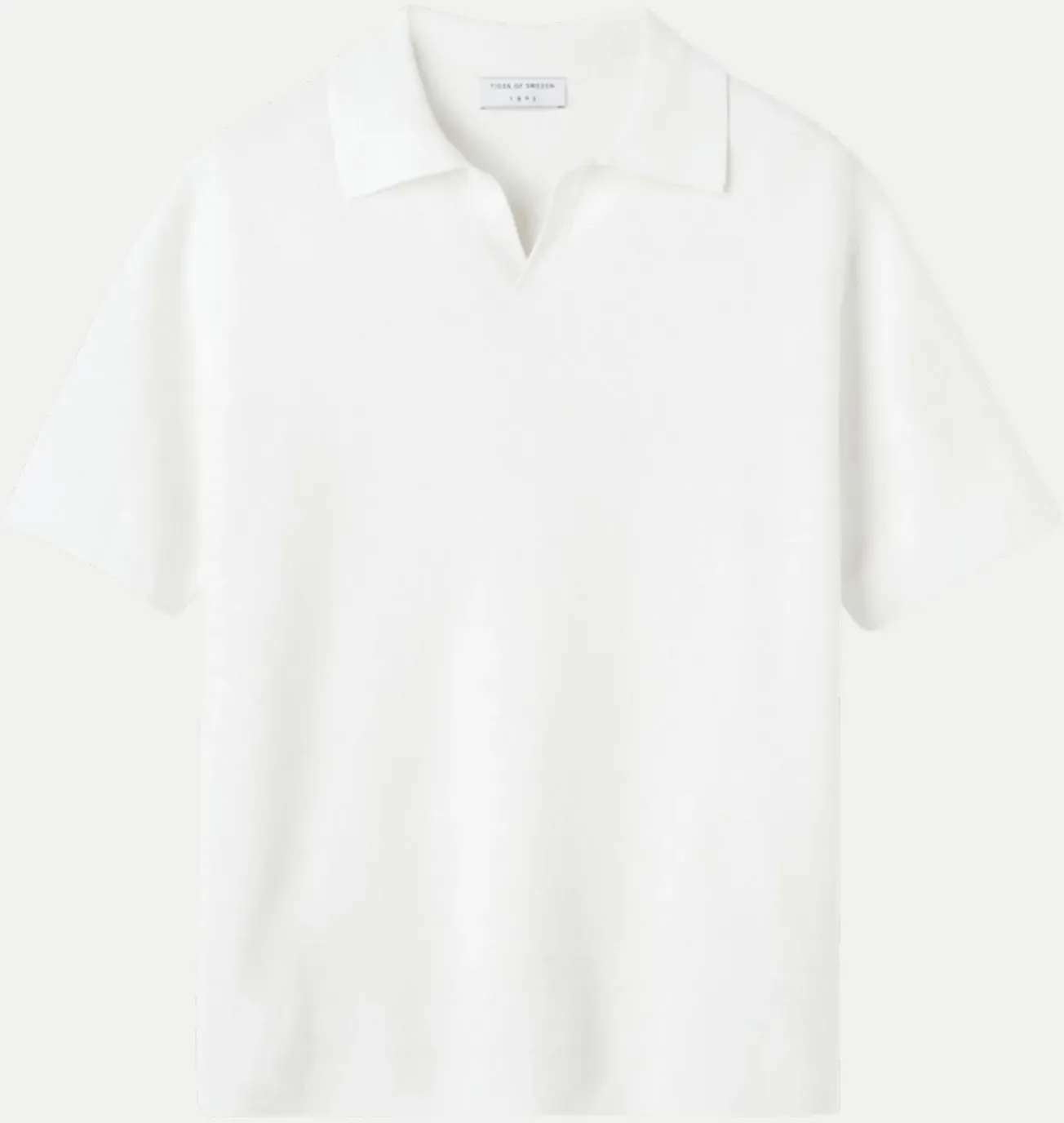 Strickpolo Maelon Weiß XL
