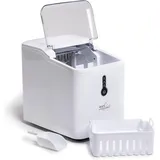 Melchioni Family Cubik Eismaschine – Kompressor, 12 kg Eis pro Tag, 1,5 L Wassertank
