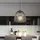 ETC Shop Pendellampe 1-flg. 40 cm rund silber