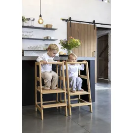 Vipack Kinderstuhl Lernturm 41 x 85 x 48,3 cm Eiche geölt beige