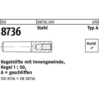 Reyher Kegelstift ISO 8736 Innengewinde A 20x 50 Stahl