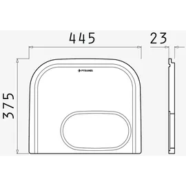 PYRAMIS Holzschneidbrett 525005601