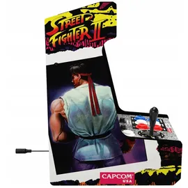 Arcade1Up Street Fighter Countercade Retro-Konsole 0 GB Mehrfarbig + 2 Controller + Attack