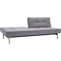 Innovation Living Schlafsofa Splitback Polyester 3-Sitzer Grau