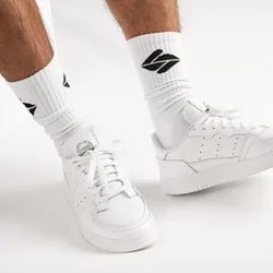 spitzbub   Socken - Mid Calf /  Größe  / Weiß