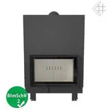 AZURA HOME DESIGN MBO Kamineinsatz Stahl Schwarz