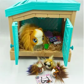 Little Live Pets Mama Surprise Meerschweinchen mit Stall und 3 Überraschungsbabys
