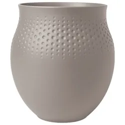 Vase PERLE MANUFACTURE COLLIER - braun